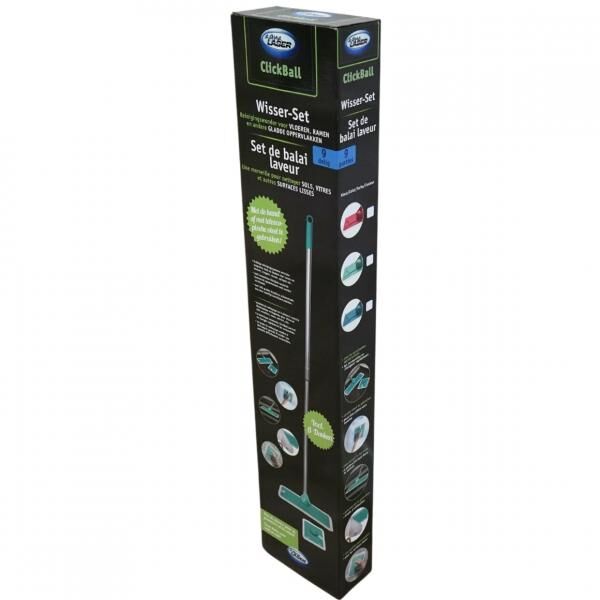 Aqua Laser Mop-Set ClickBall fuchsia 9-teilig