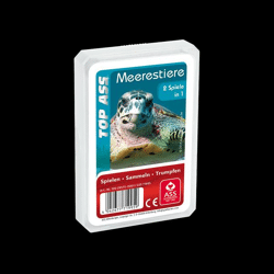 ASS Altenburger 22571995 - TOP ASS Sea Animals - Card Game