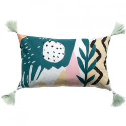 Ateliers du Linge Kissen Imprime Emilia 30 x 50 cm