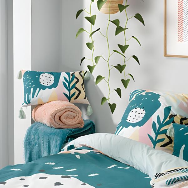 Ateliers du Linge Kissen Imprime Emilia 30 x 50 cm