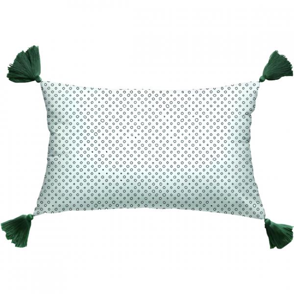 Ateliers du Linge Kissen Imprime Gallica Geo 30 x 50 cm