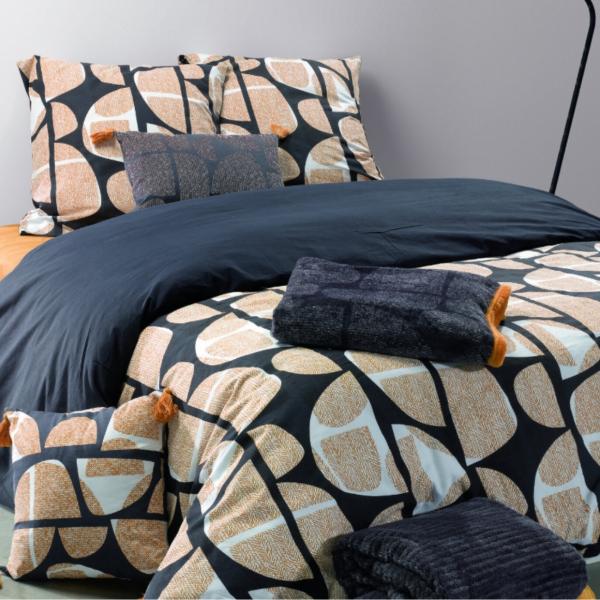 Ateliers du Linge Kissen Imprime Nobaly 30 x 50 cm