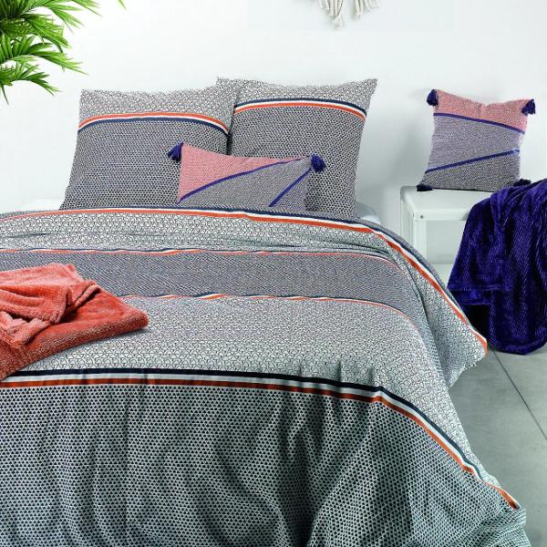 Ateliers du Linge Kissen Imprime Tilak 30 x 50 cm