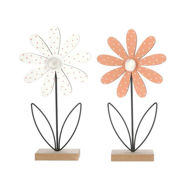 Blume auf Fu&szlig;, 3/s, 28cmH