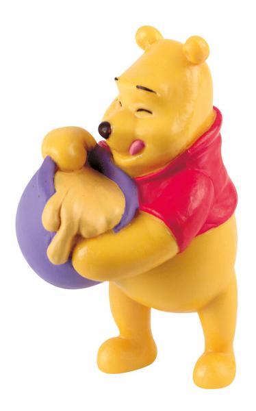 Bullyland 12340 - Winnie the Pooh mit Honigtopf - 6,7cm