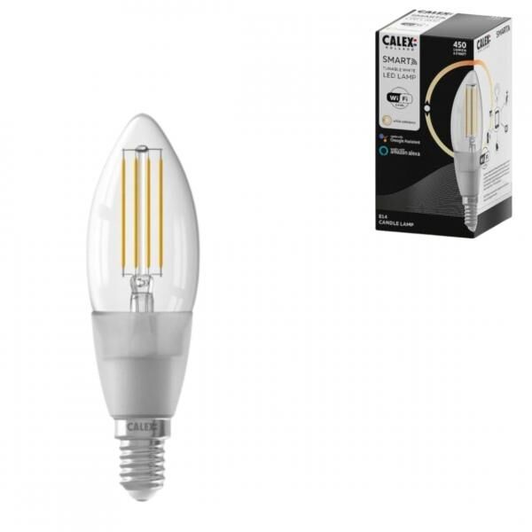 Calex Smart LED-Glühbirne dimmbar E14 4.5W