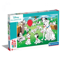Clementoni 24245 - 24 Teile Puzzle Maxi - Disney Classic