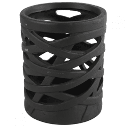 Countryfield Teelichthalter Redmon L schwarz 15 cm