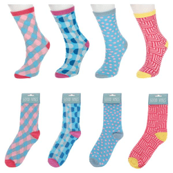 Damen Socken Color 4/s