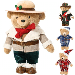 Decoration teddy bear 30 cm 4 assorted