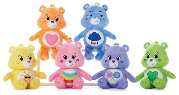 Die Gl&uuml;cksb&auml;rchis / Care Bears - Pl&uuml;schfiguren 6-fach sortiert, 21cm