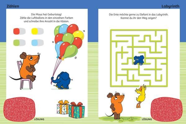 Die Maus - Vorschul-&Uuml;bungen