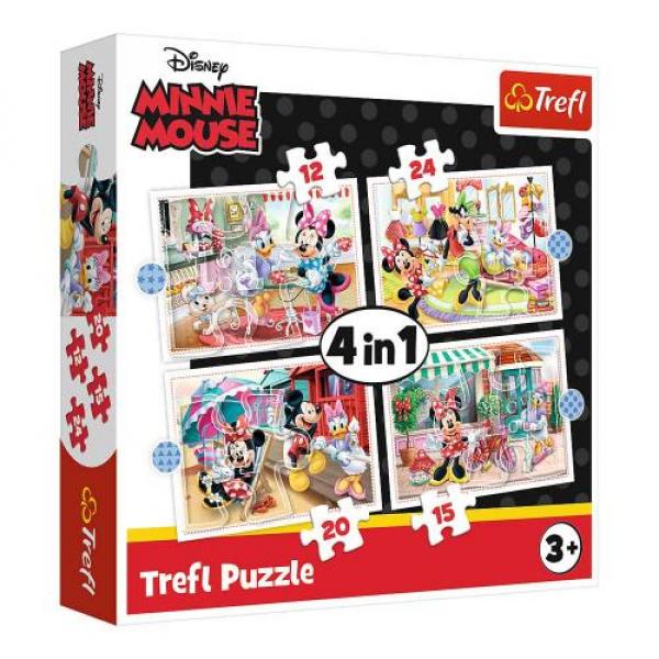 Disney Micky Mouse - Puzzle 4in1 12 - 24 Teile