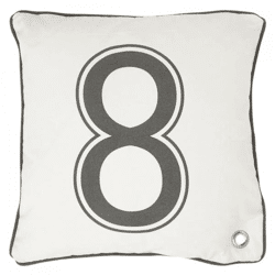 Dutch Decor cushion cover Rudder gray 45 x 45 cm