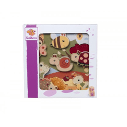 Eichhorn - Touch puzzle with fabric