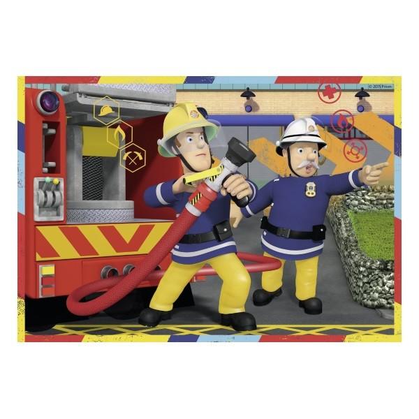 Feuerwehrmann Sam - Puzzle 2x12 Teile