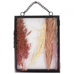 Photo frame Dried Flowers Terra antique black 20 x 25 cm