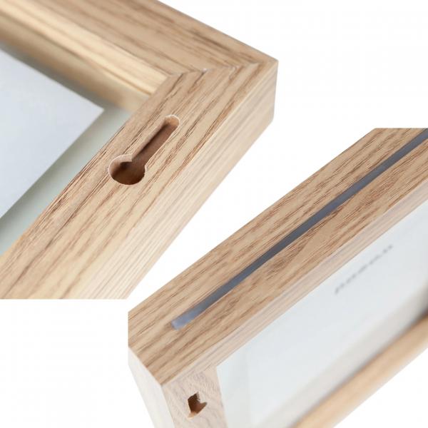 Holzfotorahmen Holz natur 34 x 44 cm