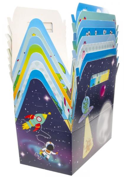 Kindermen&uuml;box Weltraum Space Foodsafe