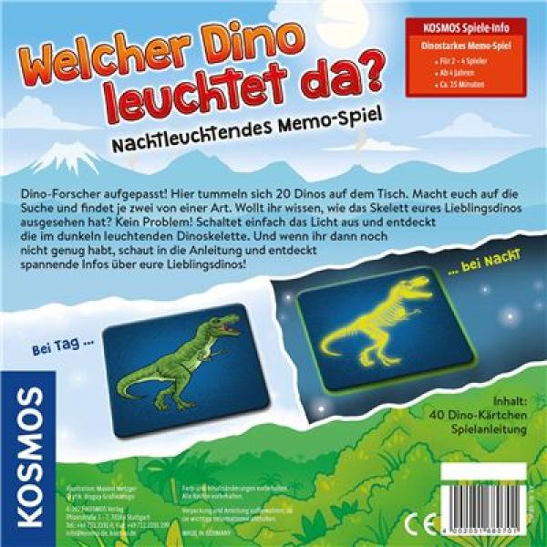 Kosmos 680701 - Welcher Dino leuchtet da?