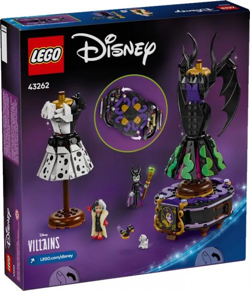 LEGO&reg; Disney Classic 43262 - Die Kleider von Malefiz und Cruella De Vil (524 Teile)