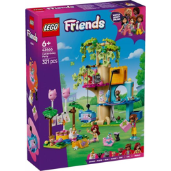 LEGO® Friends 42666 - Katzengeburtstagsparty & Baumhaus (321 Teile)