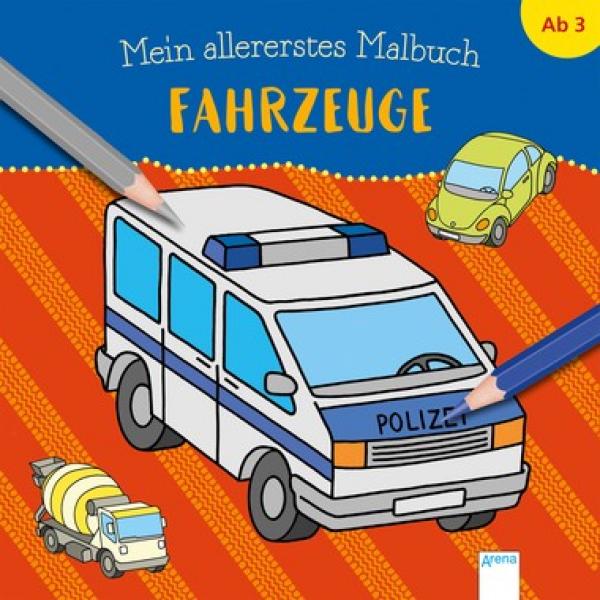 Mein allererstes Malbuch - Fahrzeuge - Buch