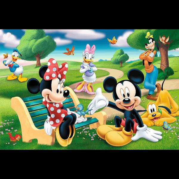 Mickey unter Freunden - Maxi Puzzle 24 Teile