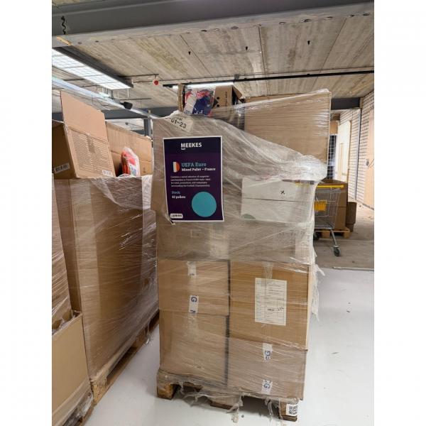 Mixpallet feestartikelen voetbal WK/EK Frankrijk