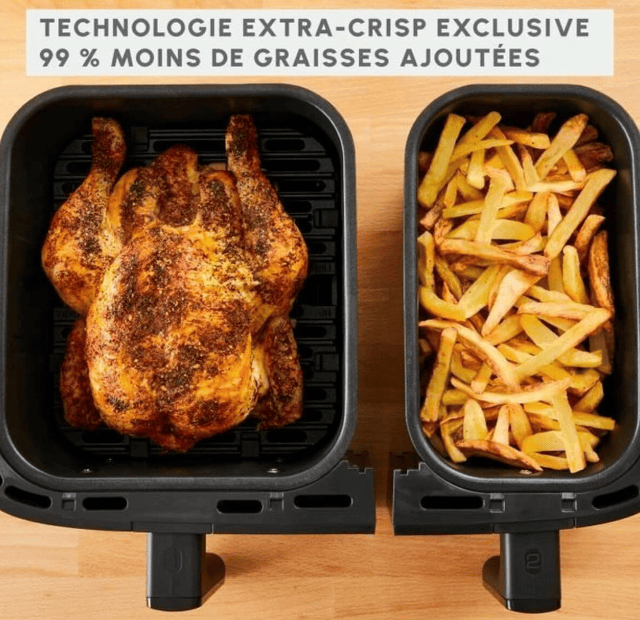 Moulinex Easy Fry EZ905B20 Heißluftfritteuse – Airfryer für fettarmes Frittieren