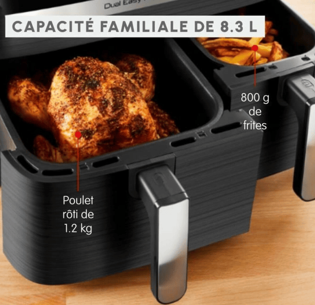 Moulinex Easy Fry EZ905B20 Heißluftfritteuse – Airfryer für fettarmes Frittieren