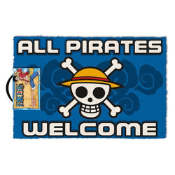 One Piece - All Pirates Welcome - Fußmatte