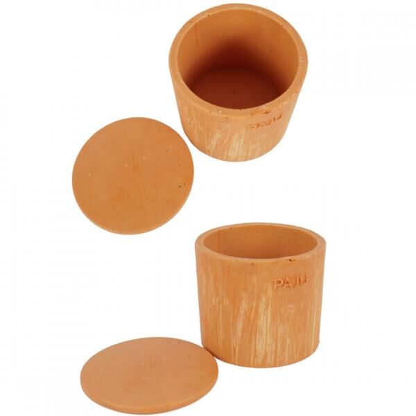 Paju Topf mit Deckel Julian orange 12 cm