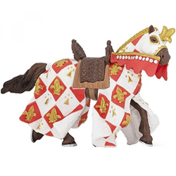 Papo 39789 - Play figure - Lily warhorse, white, 9 cm