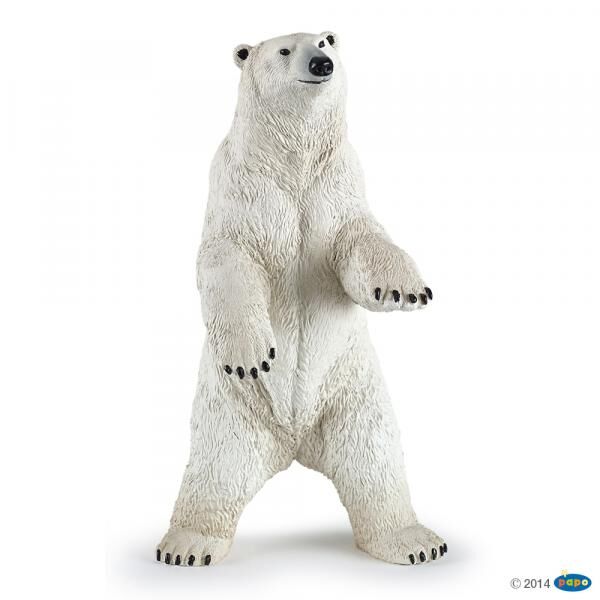Papo 50172 - Spielfigur - Stehender Eisb&auml;r