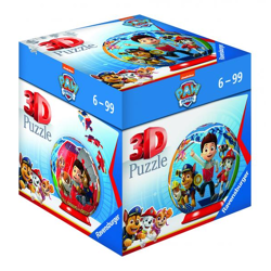 Paw Patrol - 3D puzzle ball 54 pieces (sales display/counter display)