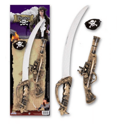 Pirate set, 3-piece.