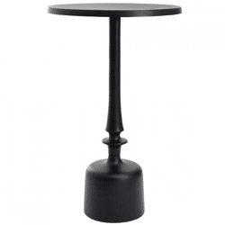 PTMD Beistelltisch Resha schwarz 62 cm