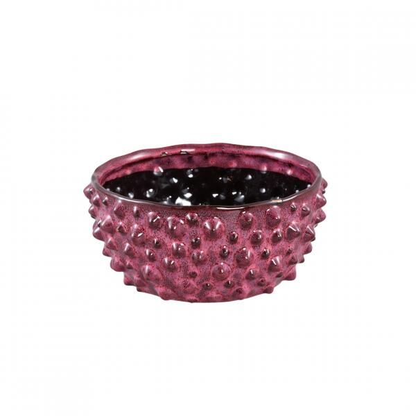 PTMD Blumentopf Marel Dots lila S 19,5 cm