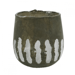 PTMD tea light holder Limaa S green 10 cm