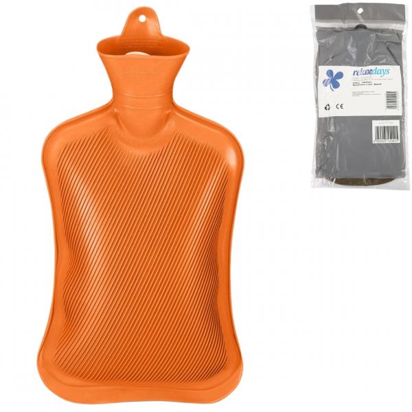 Relaxdays Heißwasserkanne orange 2 L