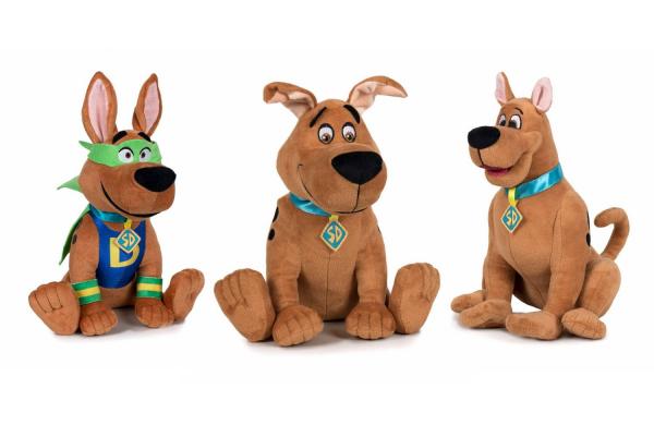 Scooby Doo - Pl&uuml;schfiguren-Set 3-fach sortiert