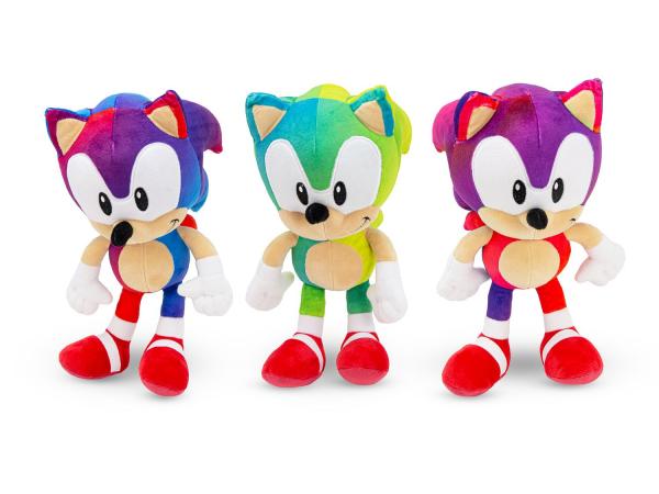Sonic Rainbow - Pl&uuml;sch - 3-fach sortiert - 20 / 28 cm
