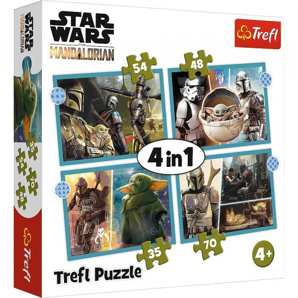 Star Wars - Puzzle 4in1 35-70 Teile