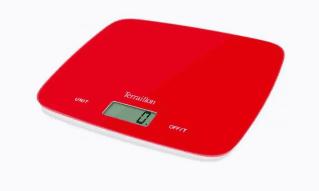 Terraillon My Cook 8 Küchenwaage – Digitale Waage für präzises Wiegen beim Kochen
