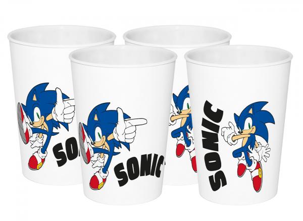 Trinkbecher Sonic Modern - 4er Set 300 ml