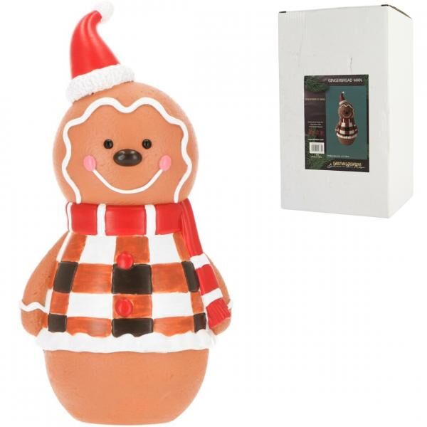 Christmas creations gingerbread man 28 cm