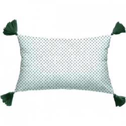 Ateliers du Linge Kissen Imprime Gallica Geo 30 x 50 cm