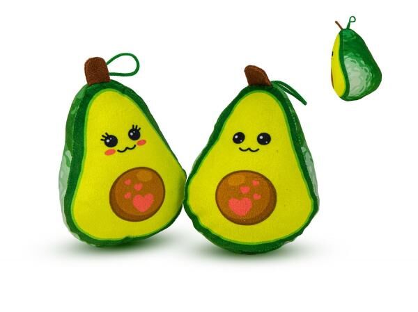 Avokado 3D Pl&uuml;sch - 15 cm