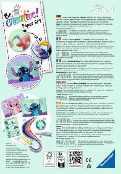 BeCreative Paper Art Quilling Stitch - DIY Set